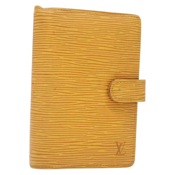 LOUIS VUITTON Epi Agenda PM Day Planner Cover Yellow - Picture 1 of 15